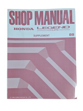 Honda Legend Coupe Supplement