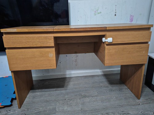 Ikea malm dressing - ikea, oak