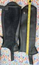 Ariat half chaps black leather