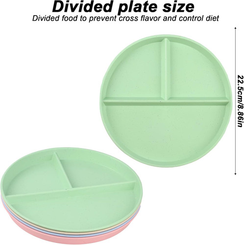 Pcs divided dinner plates - dinner,