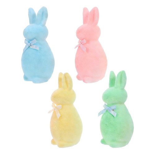 Pcs flocked foam easter - 4,
