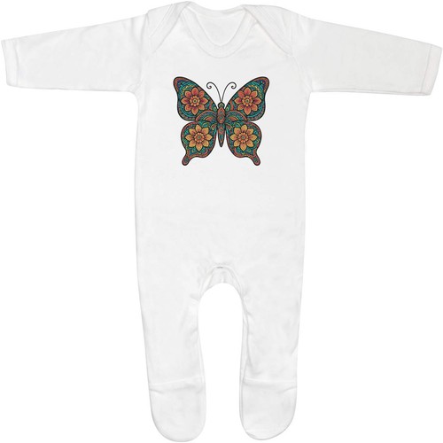 Mandala butterfly baby - 'mandala, butterfly'