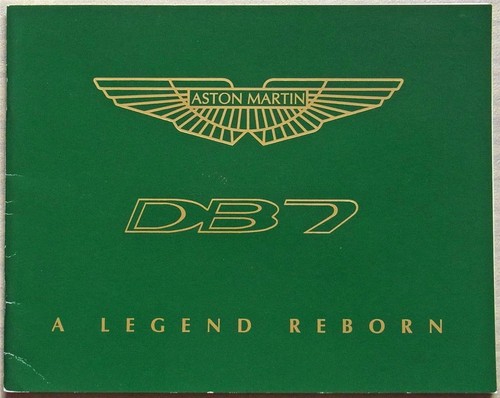 Aston martin db7 legend - martin, a
