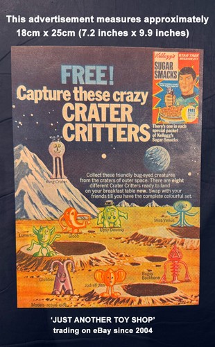 Kellogg crater critters - kellogg's,