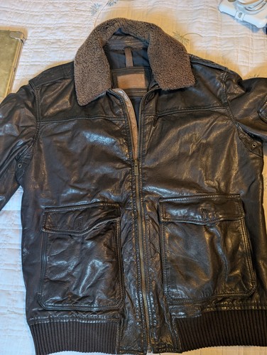 Massimo dutti men leather - men's,