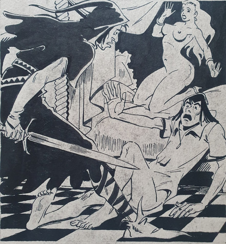 Pierre leconte ink - leconte, drawing