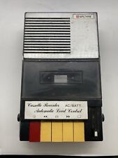 WALTHAM Portable Cassette Please Vintage Battery operated W104MIA 1960s sound 