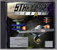 Star Trek Pinball Cd Rom 1997 PC Game Disk Jewel Case Manual Windows 95 Sci-fi