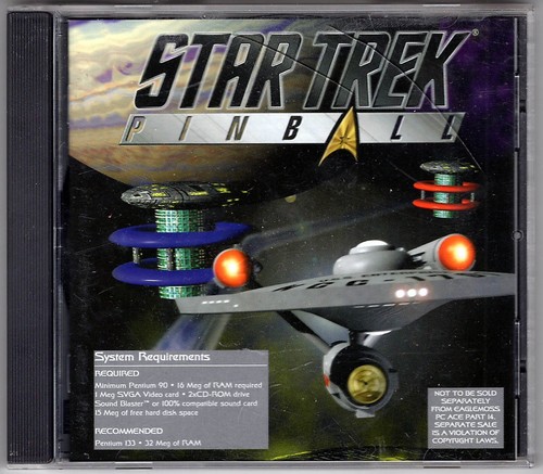 Star trek pinball - trek, rom