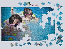 Personalised puzzle jigsaw - jigsaw, in