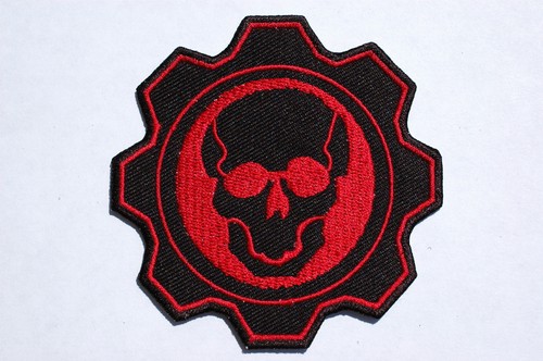 Skull gear iron - gear, iron/sew