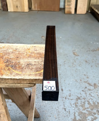 Macassar ebony turning blank - macassar,