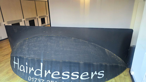 Large black hairdressers - black,