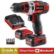 Einhell Cordless Drill Driver 30Nm 12V With Battery TE-CD 12/1 Li Refurb GRADE A