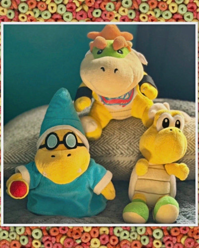 Super mario bros 3pc plush - bros,