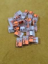 Wago 221 Connectors Inline 2 Way 25 Pcs 221-412 221-413 221-415 221-2411