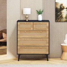 Manila Black & PVC Rattan