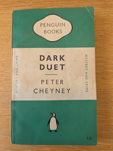 Dark duet peter cheyney - by,