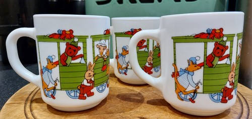 Set childrens milk glass - set,