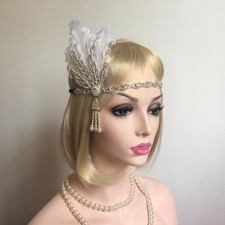 Headband Crystal 1920s