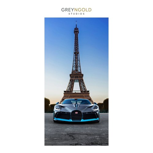 Bugatti divo supercar poster - divo,