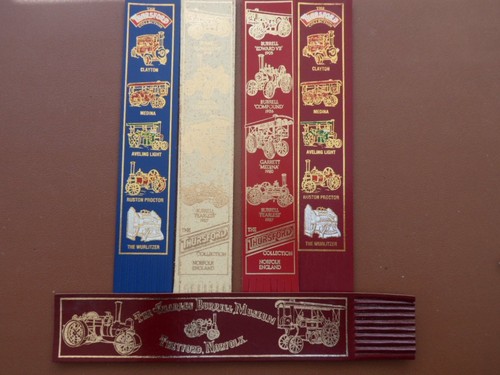 Vintage leather bookmarks - leather,