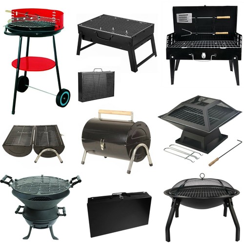 Folding barbecue grill - folding,