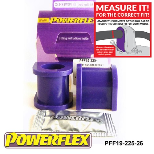 Powerflex front roll bar - powerflex,