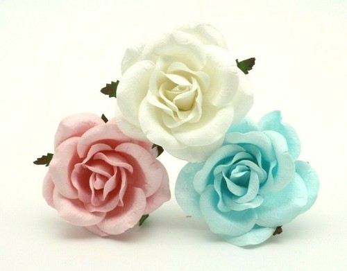 Mulberry paper roses - mulberry,