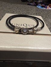 Pandora Leather Braided Double