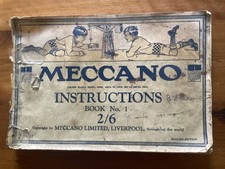 VINTAGE Meccano Instructions