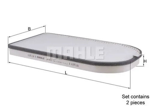 Cabin filter particulate - filter,