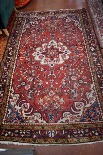 Red blue persian style - red,