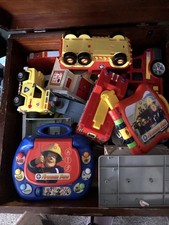 Foreman Sam Toys Old An gently used  Items All Mixed In One Box 