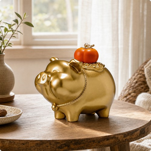 Pig shaped money - pig-shaped,