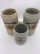 Dortmunder union bier steins - dortmunder,
