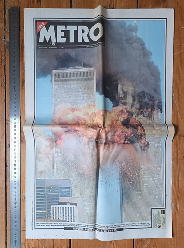 Metro newspaper twin - metro,