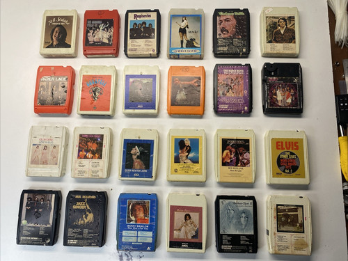 Eight track tapes not - tapes, (not