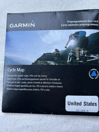 Preprogrammed data card garmin - data,
