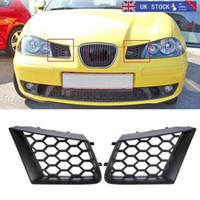 Pair Front Bumper Upper Black