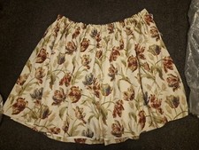 Laura Ashley GOSFORD LONG CURTAIN  SIZE TOP 190CM BOTTOM 380CM DROP 95cm Lined