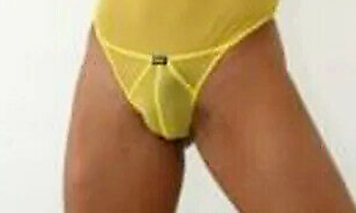 Sexy mens sheer - mens, underwear