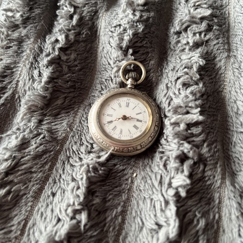 Ladies silver pocket - silver,