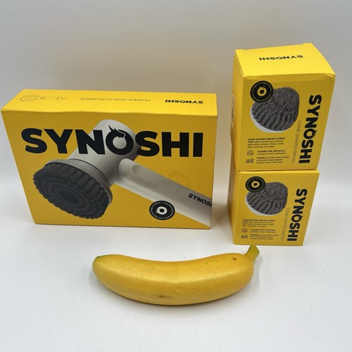 Synoshi power spin scrubber - synoshi,