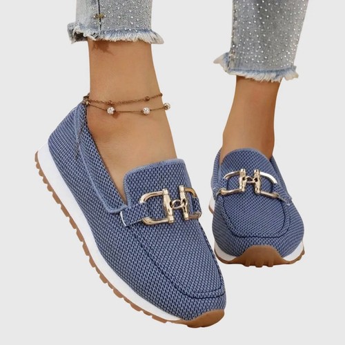 Blue lightweight knit - blue,