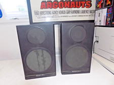 Mordaunt Short MS 5.10 31cm High Speakers Black Genuine Tested Working