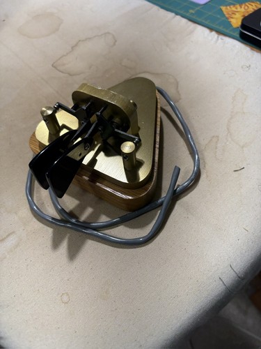 Vibroplex brass racer iambic - vibroplex,
