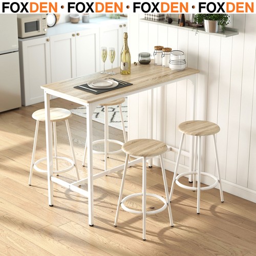 Bar table set stools - table,