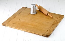 Vintage Rustic Pastry Board from Bygone Era - used as food studio prop,