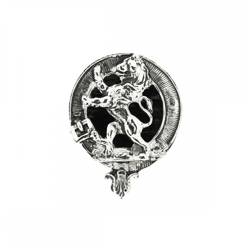 Art pewter badge crested - pewter,